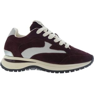 Via Vai - Usher Riggs - Dames Sneakers - Bordeaux - Leer