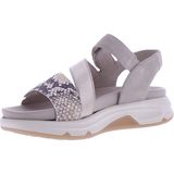 Gabor - 66.882.63 - Sandalen - Beige - Leer - Slangenprint