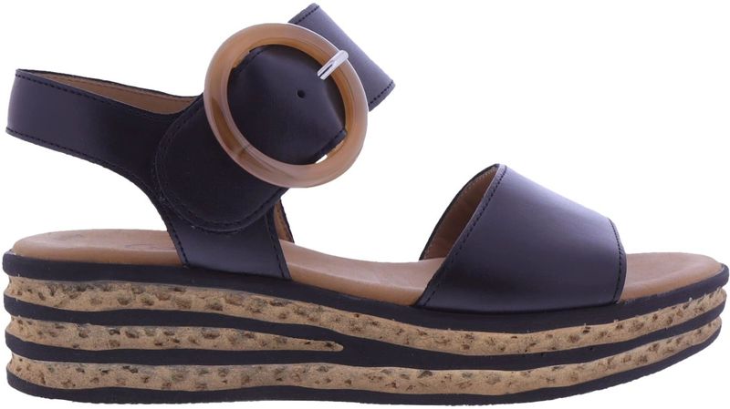 Gabor - 64.550.27 - Sandalen - Zwart - Leer