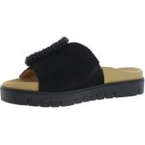 Gabor - 63.745.17 - Slippers - Zwart - Suede - Best Fitting