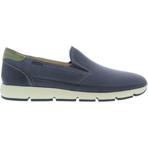Pikolinos Heren Instappers | Blauw | Leer | M4A-3221C1 | 42006F251 | Gaborshoes