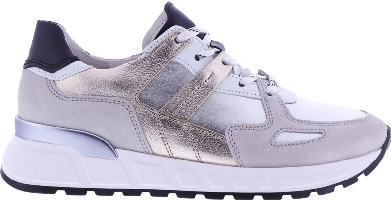 Gabor - 66.365.10 - Sneakers - Zilver - Leer