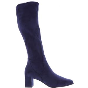 Caprice Dames Laarzen Lange-laarzen | Blauw | Elastiek / stretch | 9-25547-41 868 | 59625F242 | Gaborshoes