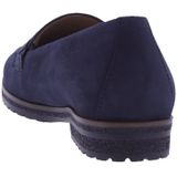 Gabor - Dames Instappers - Blauw - Nubuck