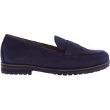 Gabor - Dames Instappers - Blauw - Nubuck