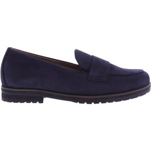 Gabor - Dames Instappers - Blauw - Nubuck