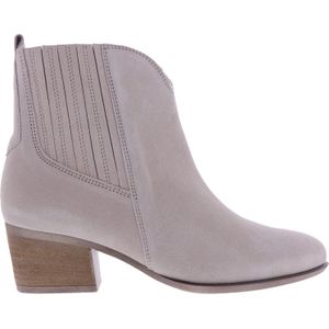 Gabor - Enkellaarsjes - Beige - Suède - Blokhak 4,5 cm