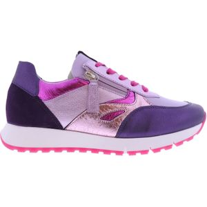 Gabor Dames Sneakers | Paars | Leer | 62.488.58 | 55202J251 | Gaborshoes