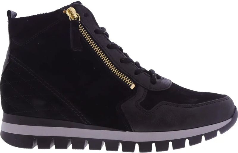 Gabor - 56.455.87 - Sneakers - Zwart - Suede