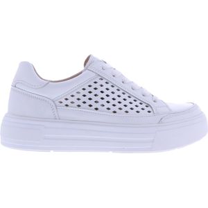 Caprice Dames Sneakers | Wit | Leer | 9-23719-44 102 | 55061W251 | Gaborshoes