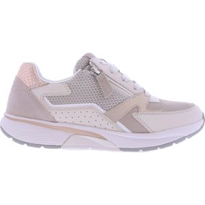 Gabor Dames Sneakers | Beige | Leer | 66.878.33 | 55275E251 | Gaborshoes