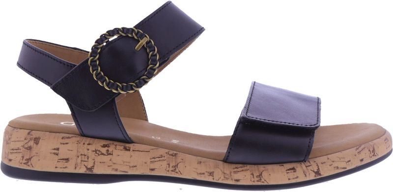 Gabor - 62.734.57 - Sandalen - Zwart - Leer