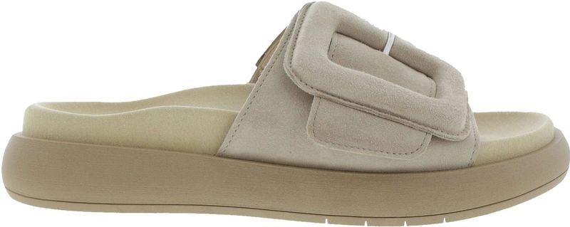 Gabor - Dames Slippers - Beige - Suède