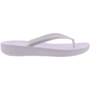 Fitflop Tm Dames Slippers | Zilver | Synthetisch | iQushion sparkle | 50053S241 | Gaborshoes