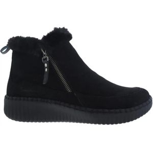 Skechers Dames Laarzen | Zwart | Leer | 168108-Wilshire blvd-fresh zip | 58017A252 | Gaborshoes