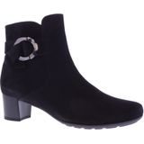 Gabor - Enkellaarsjes - Zwart - Suede