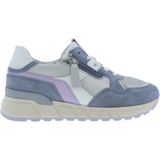 Gabor - 66.368.61 - Sneakers - Blauw - Leer, Voetwijdte H, Uitneembaar Voetbed