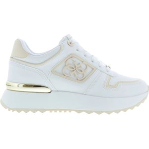 Guess Dames Sneakers | Wit | Synthetisch | FLJKOY ELE12 | 53030W251 | Gaborshoes