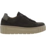 Gabor - Comfort Sneakers - Bruin - Suède - Uitneembaar Voetbed