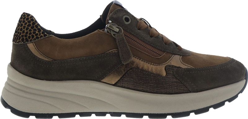 Gabor - 76.598.33 - Sneakers - Bruin - Leer