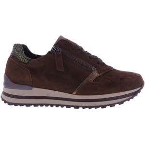 Gabor Dames Sneakers | Bruin | Suede | 56.528.31 | 55236B241 | Gaborshoes