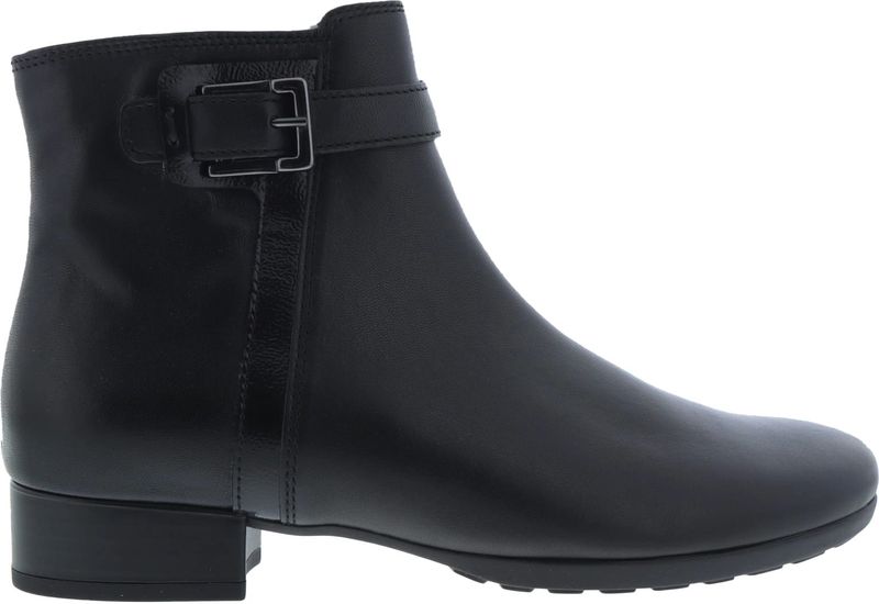 Gabor - 72.713.57 - Enkellaarsjes - Zwart - Leer