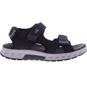 Pius Gabor Heren Sandalen | Zwart | Nubuck | 8004.10.01 | 46220A241 | Gaborshoes