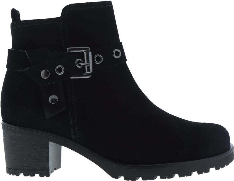 Gabor - 72.802.47 - Enkellaarsjes - Zwart - Suede