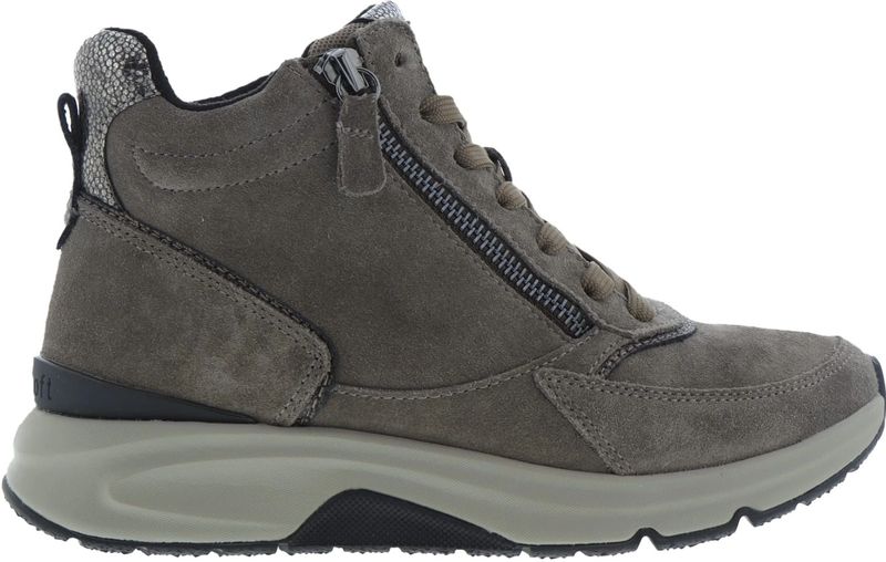 Gabor - Rollingsoft - Sneakers - Taupe - Dames