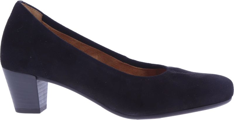 Gabor - Dames Pumps - Zwart - Suede