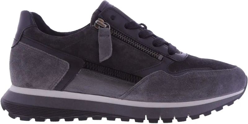 Gabor - 56.378.40 - Sneakers - Grijs/Zwart - Leer