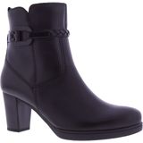 Gabor - Enkellaarsjes - Zwart - Leer