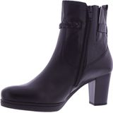 Gabor - Enkellaarsjes - Zwart - Leer