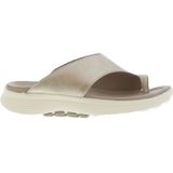 Gabor - 66.812.62 - Teenslippers - Zilver - Leer