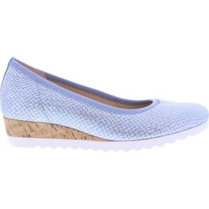 Gabor - 56205G241 - Ballerina - Blauw - Leer