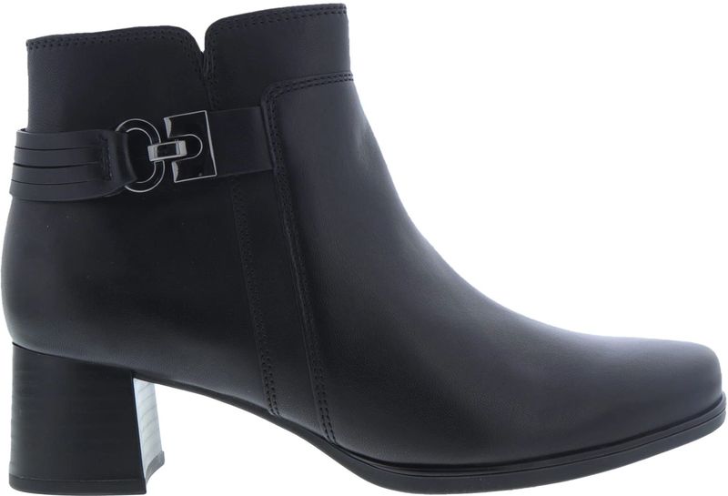 Gabor - 72.821.57 - Enkellaarsjes - Zwart - Leer