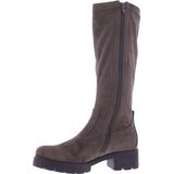 Gabor - 51.719.43 - Knielaarzen - Taupe - Suède, Hakhoogte 3 cm, Schachthoogte 40 cm, Voetwijdte G