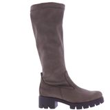 Gabor - 51.719.43 - Knielaarzen - Taupe - Suède, Hakhoogte 3 cm, Schachthoogte 40 cm, Voetwijdte G