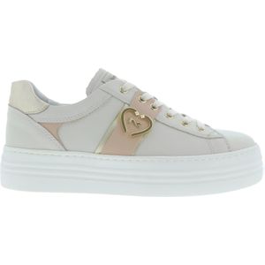Nero Giardini Dames Sneakers | Beige | Leer | E513023D-713 | 53172E251 | Gaborshoes