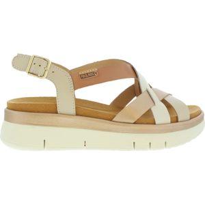 Pikolinos Dames Sandalen | Wit | Leer | W4N-0650C1 | 51141W251 | Gaborshoes