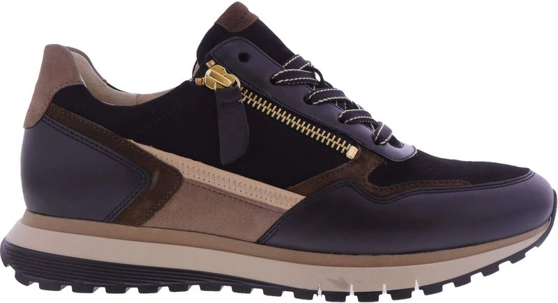 Gabor - 56.378.67 - Sneakers - Zwart - Leer