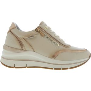 Pikolinos Dames Sneakers | Beige | Leer | W2C-6602C1 | 53141E252 | Gaborshoes