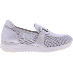 Caprice Dames Instappers | Wit | Leer | 9-24536-42 132 | 56560W251 | Gaborshoes