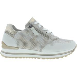 Gabor Dames Sneakers | Beige | Leer | 66.528.61 | 55236E251 | Gaborshoes