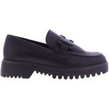 Gabor - 52.452.57 - Dames Instappers - Zwart - Leer