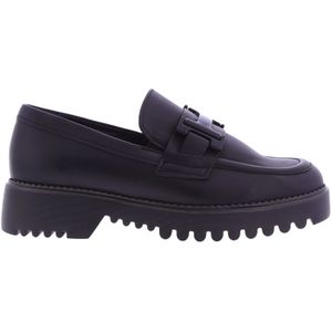 Gabor - 52.452.57 - Dames Instappers - Zwart - Leer