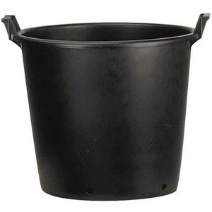 Ronde aardappel plantpot / kweekpot met handvaten en afwateringsgaten