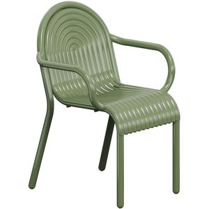 Groove tuinstoel met armleuning Moss