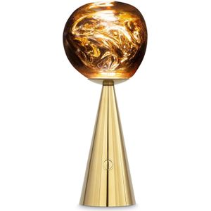 Tom Dixon Melt Tafellamp LED Oplaadbaar Goud
