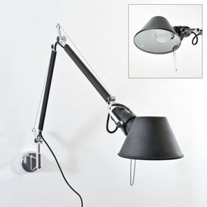 Artemide Tolomeo Mini Parete Wandlamp Retrofit Zwart